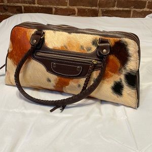 Francesco Biasia Pony Calfhair Leather Bag - NWT